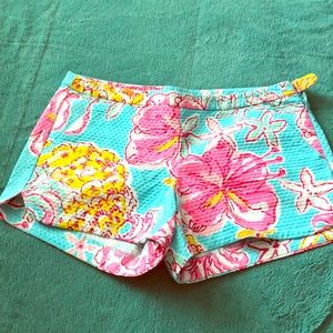 Lilly Pulitzer SZ 4 Breakwater Lolita Adie Shorts